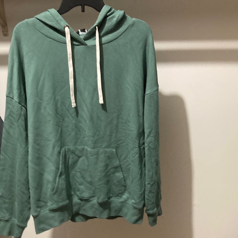 Green Hoodie Sweater for women